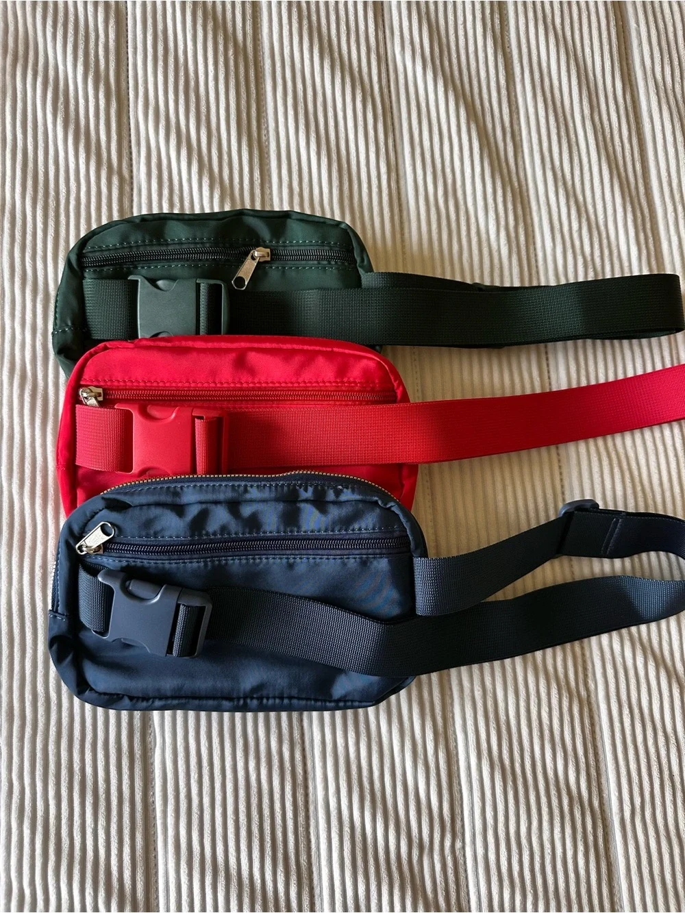 New Classic Women's Crossbody Lot - Black, Red, Green